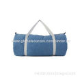 Denim Duffel Bag, of Wash Denim Jeans Materials, for Duffel, Travel, Gym, Sports, Fashionable